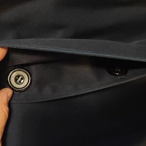 Aquascutum Navy Blue Vintage Trench 38